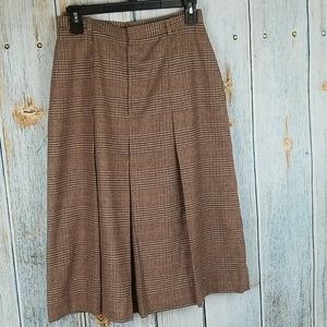 VINTAGE REGATTA SPORT PLAID SKIRT